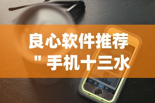 良心软件推荐 ＂手机十三水万能开挂器通用版	”开挂(透视)辅助教程