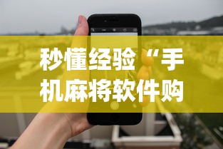 秒懂经验“手机麻将软件购买(透视)”-原来有挂